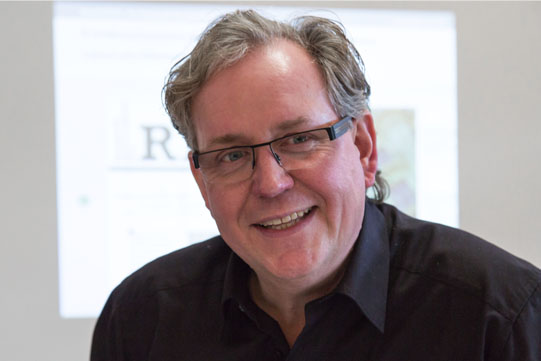Uwe Steinacker ist Leiter von TypeSCHOOL Düsseldorf