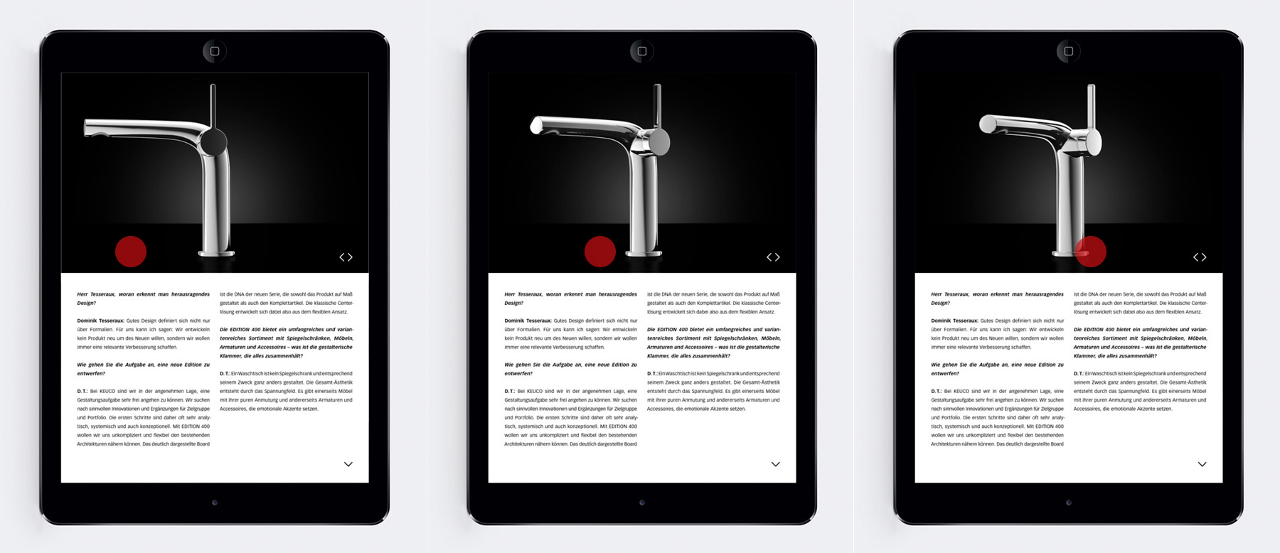 KEUCO App: Digitaler Produktkatalog des Sanitärherstellers