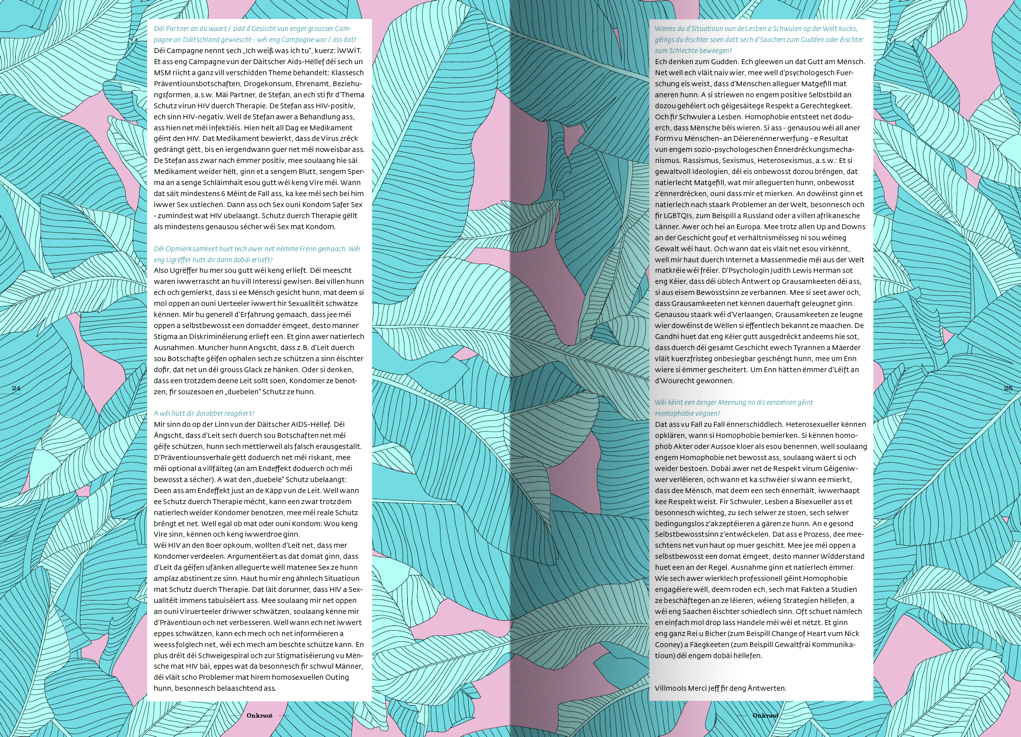 Typografie und Layout Workshop-Ergebnis von Gilles Scaccia