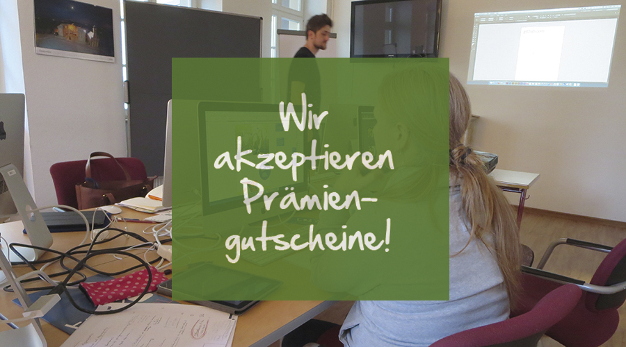 Ab sofort zertifiziert: Mit den Prämiengutscheinen des BMBF können Sie Ihre Weiterbildung bei TypeSCHOOL finanzieren