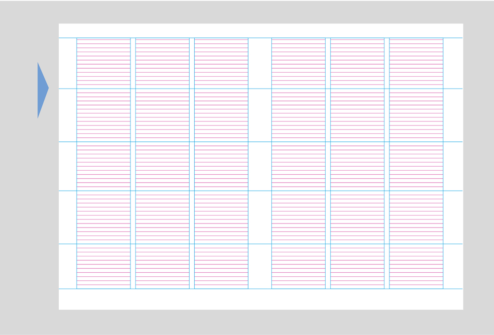 InDesign Hilfslinien erstellen mit Ausrichtung am Rand