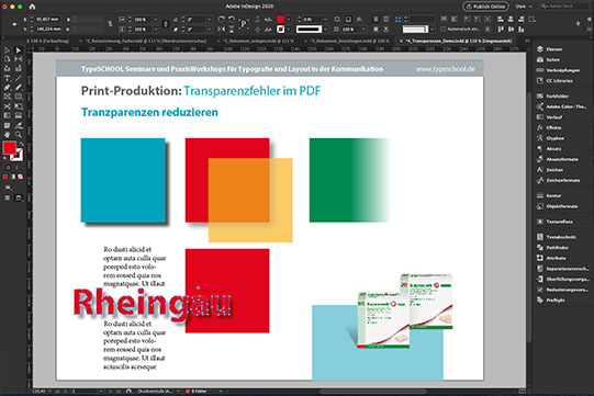 webseminar-webinar-druckvorstufe-typeschool-transparenzfehler-indesign Webinare zu Reinzeichnung, Druckproduktion, Print Produktion Adobe InDesign