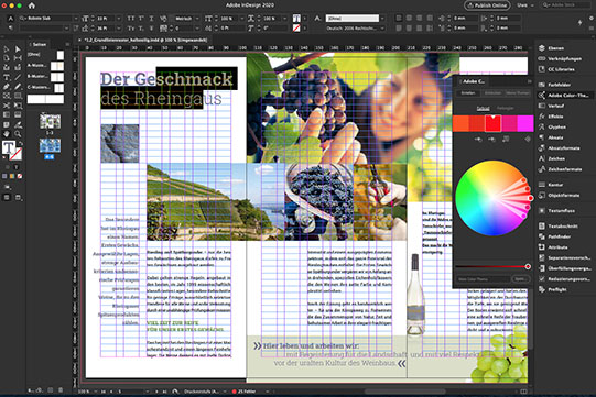 webseminar-webinar-layout-farben-gestaltung-indesign Webinare zu Layout, typografischer Spannungsbogen