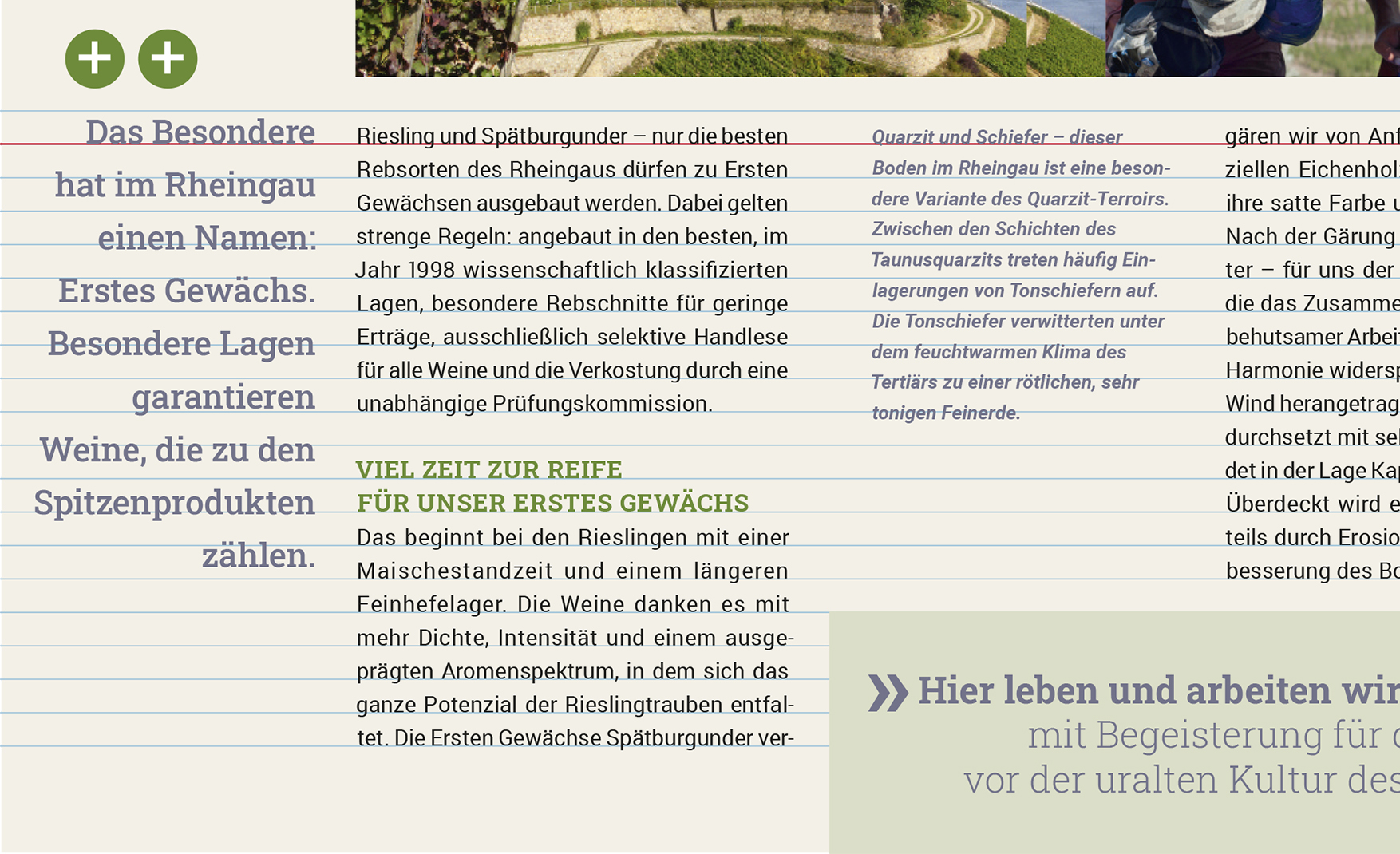 Anordnung von Text mit unterschiedlichen Schriftgrößen und Zeilenabständen nur erste Zeile im Grundlinienraster ausrichten